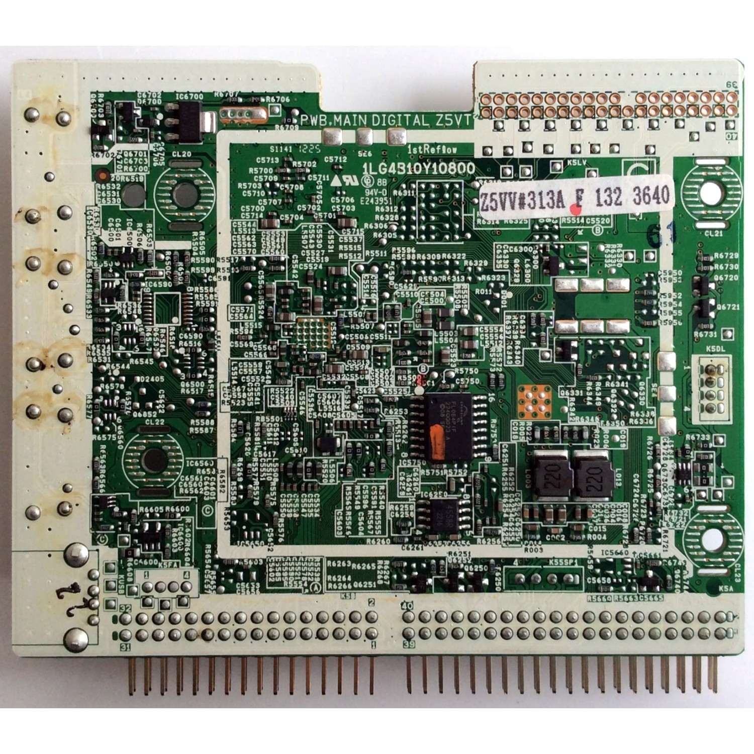 TARJETA MAIN DIGITAL / SANYO Z5VV / 1LG4B10Y10800 Z5VV / 1LG4B10Y10800 / PANEL T420HVN02.0 / MODELO DP42841 P42841-06 - Imagen 2